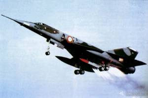 Сверхзвуковой стратегический бомбардировщик Dassault Mirage IV