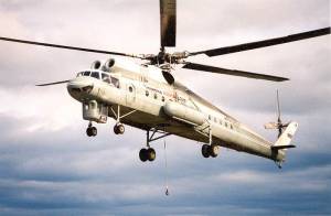 Транспортный вертолет-кран Ми-10