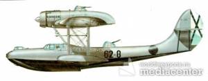 Бомбардировочная летающая лодка CRDA CANT Z.501 Gabbiano