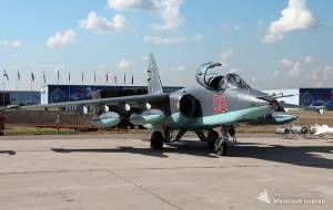 Су-25СМ на столетии ВВС РФ, 2012 г.
