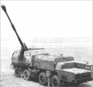 130-мм мобильная артиллерийская система береговой обороны